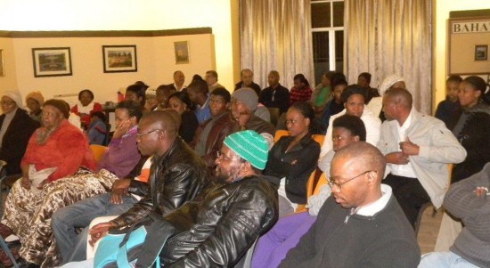 SA Mafeking watching The Iranian Taboo CROP